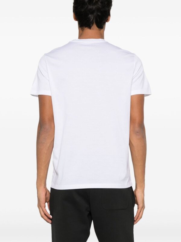 ⁦double-logo patch T-shirt⁩ - الصورة ⁦2⁩