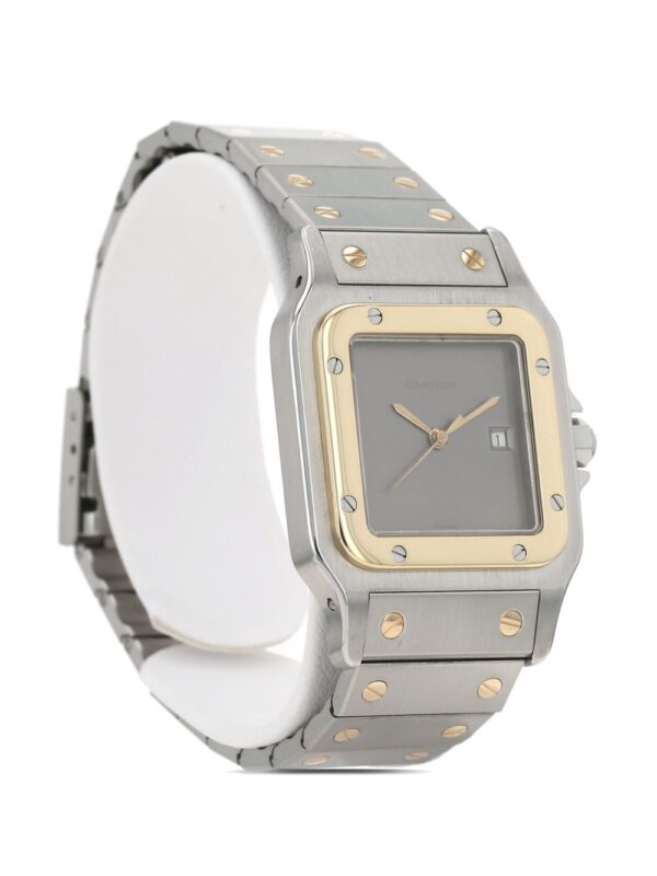 ⁦Cartier ساعة 'سانتوس' كلاسيكية 41 ملم 1990⁩ - الصورة ⁦3⁩