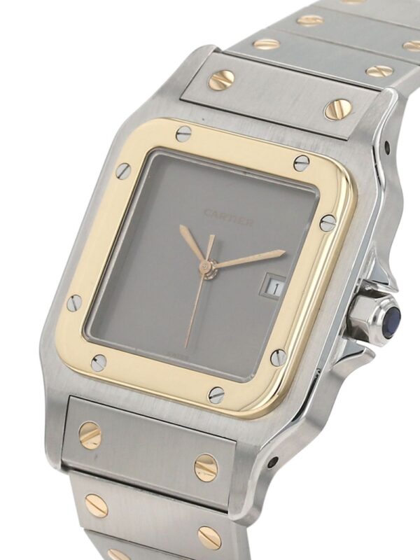 ⁦Cartier ساعة 'سانتوس' كلاسيكية 41 ملم 1990⁩ - الصورة ⁦4⁩