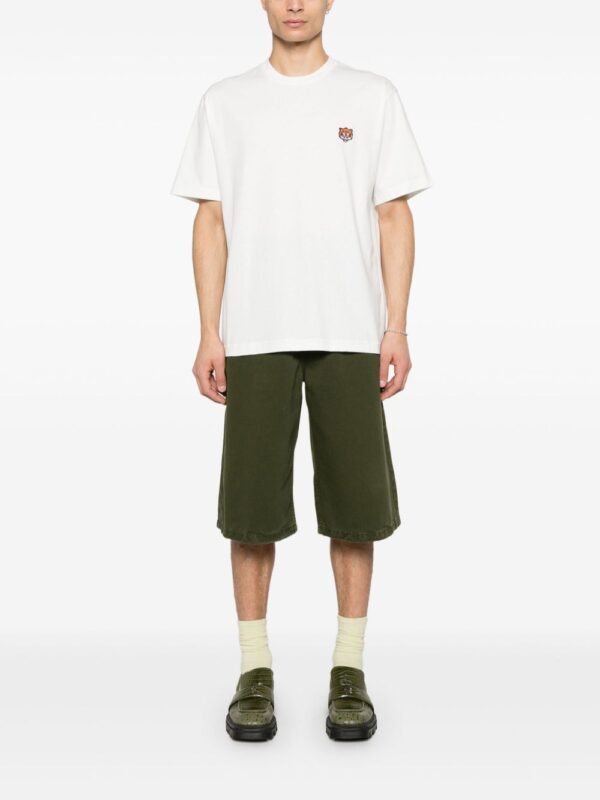 "Lucky Tiger" embroidered T-shirt