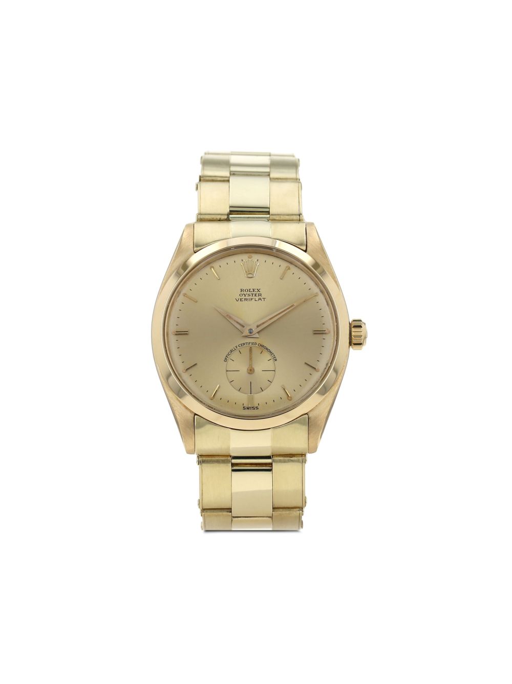 Rolex ساعة ‘فيريفلات’ كلاسيكية 34 ملم 1958
