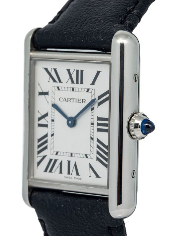 ⁦Cartier ساعة 'تانك ماست سولاروبيت' كلاسيكية 33 ملم⁩ - الصورة ⁦2⁩