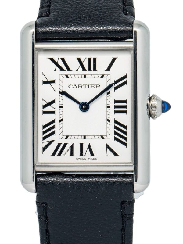 ⁦Cartier ساعة 'تانك ماست سولاروبيت' كلاسيكية 33 ملم⁩ - الصورة ⁦4⁩