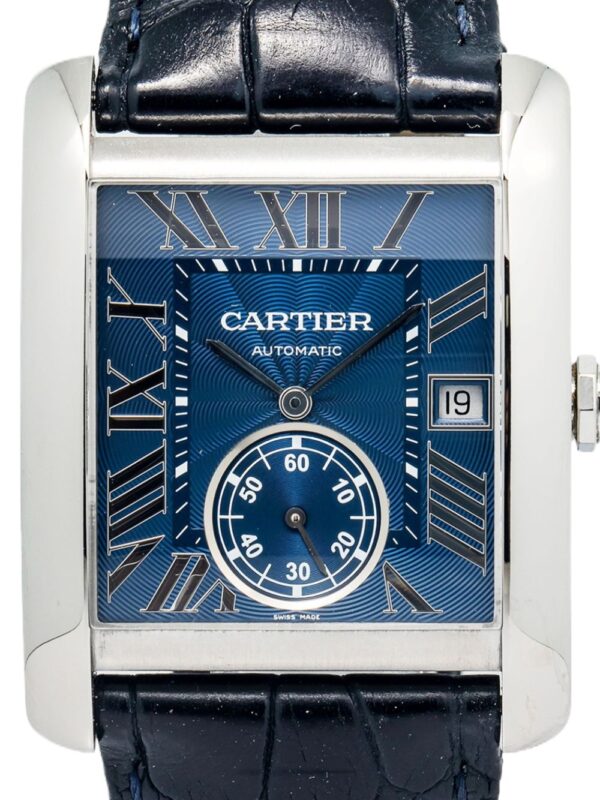 ⁦Cartier ساعة 'تانك MC' كلاسيكية 34 ملم⁩ - الصورة ⁦2⁩