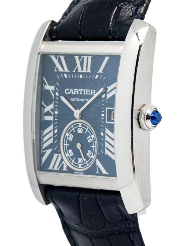 ⁦Cartier ساعة 'تانك MC' كلاسيكية 34 ملم⁩ - الصورة ⁦4⁩