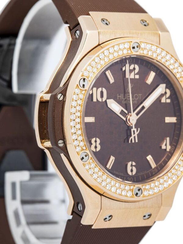 ⁦Hublot ساعة 'بيغ باغ كابوتشينو' كلاسيكية 38 ملم⁩ - الصورة ⁦2⁩