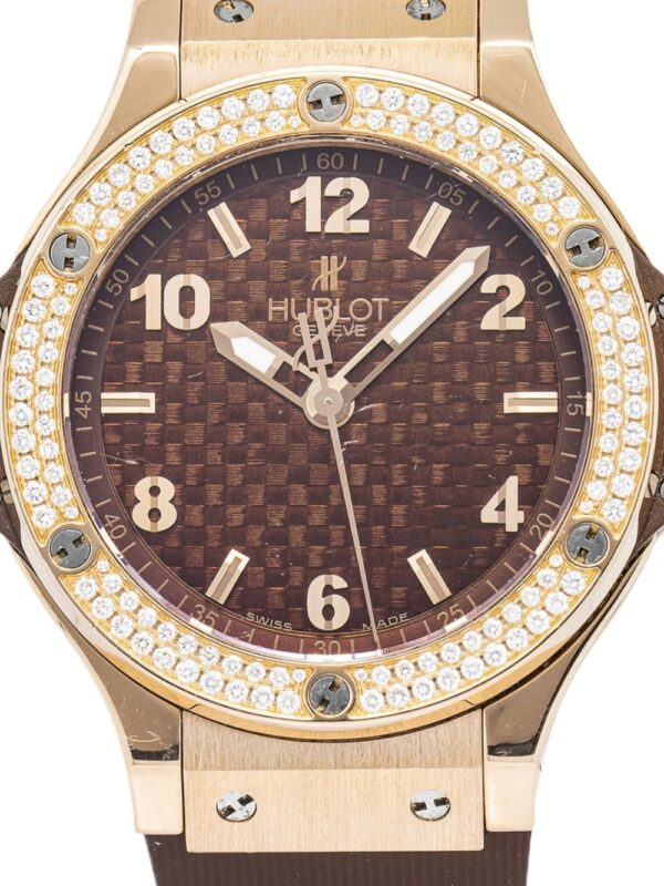 ⁦Hublot ساعة 'بيغ باغ كابوتشينو' كلاسيكية 38 ملم⁩ - الصورة ⁦3⁩