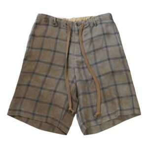 checked shorts