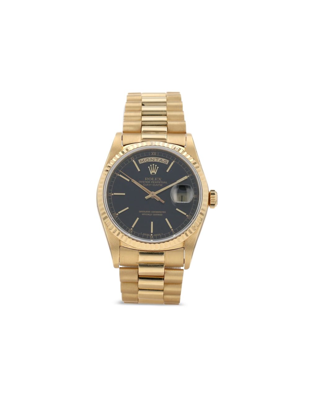 Rolex ساعة ‘داي-دايت’ كلاسيكية 36 ملم 1991