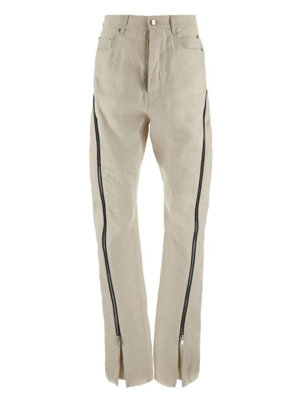 ⁦straight-leg trousers⁩ - الصورة ⁦3⁩