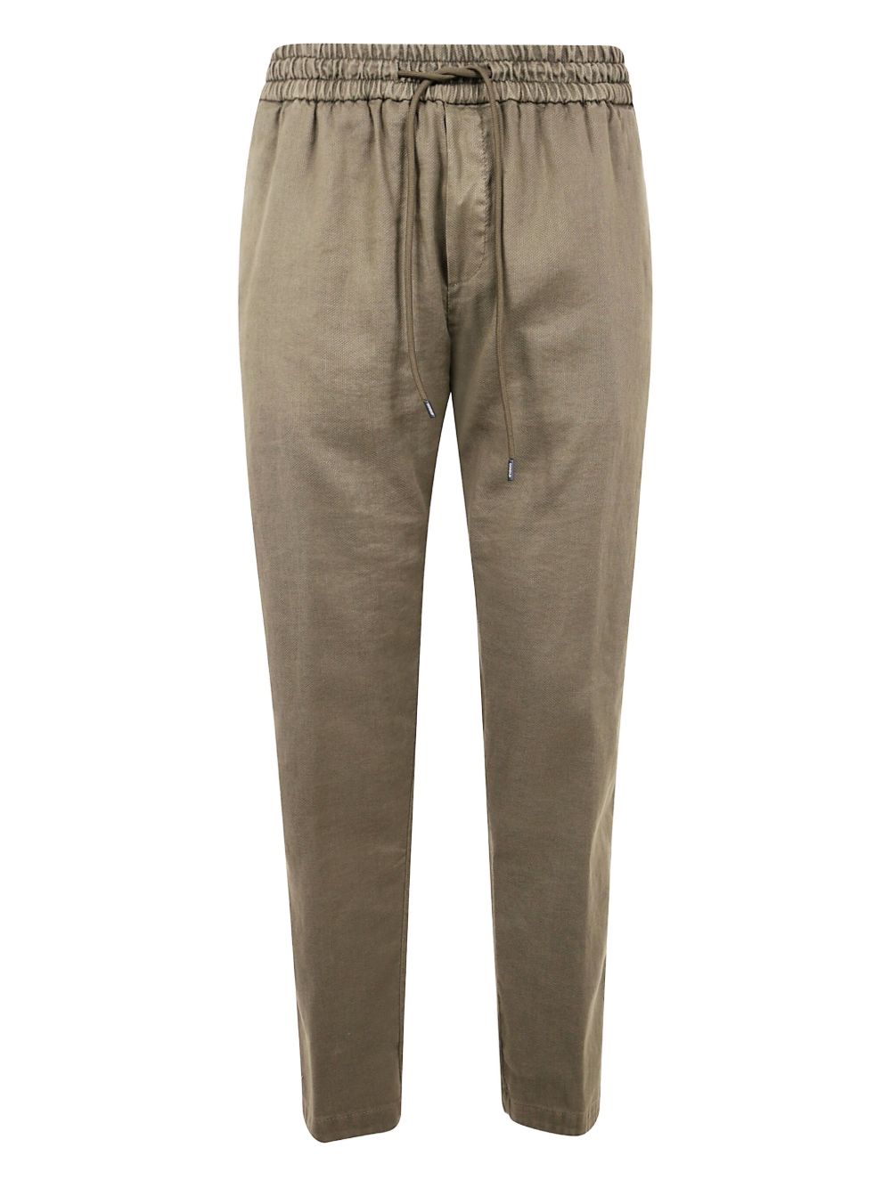 linen-blend trousers