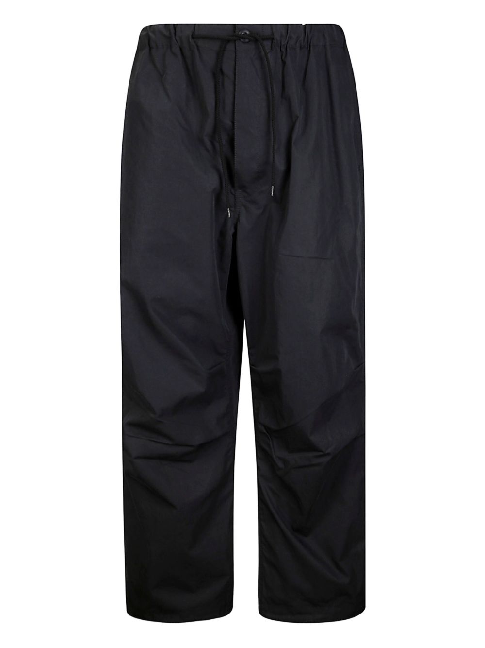 cotton-blend trousers