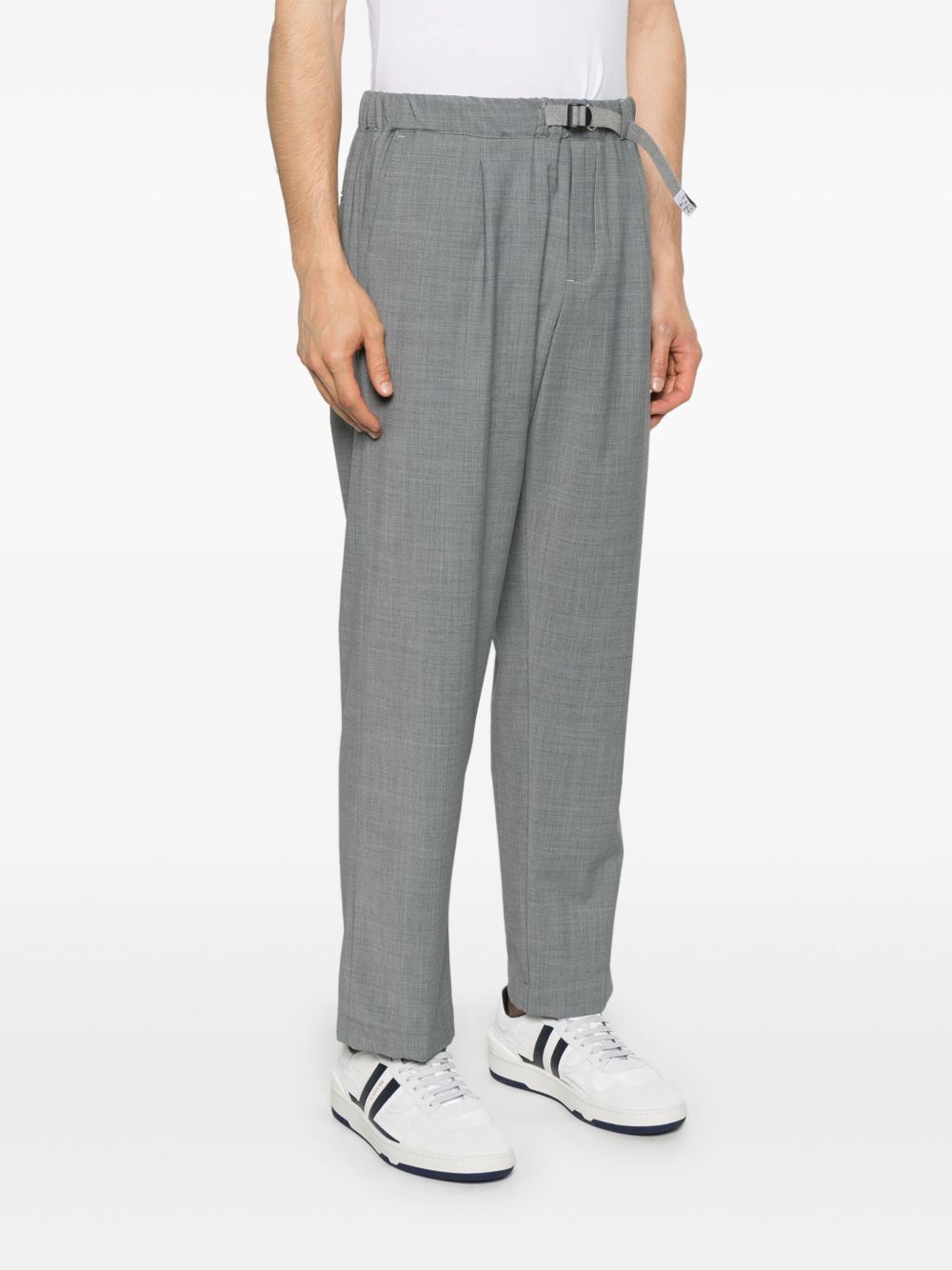 pleat-detailed trousers