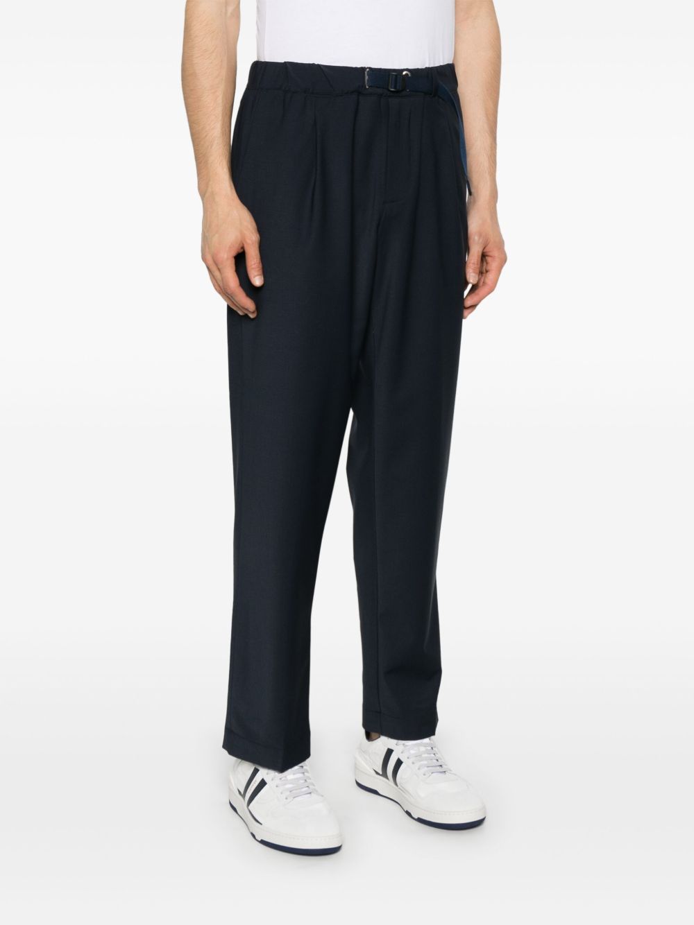 pleat-detailed trousers
