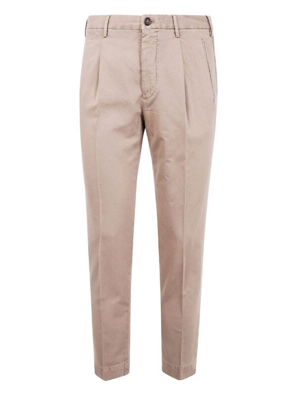 straight-leg trousers