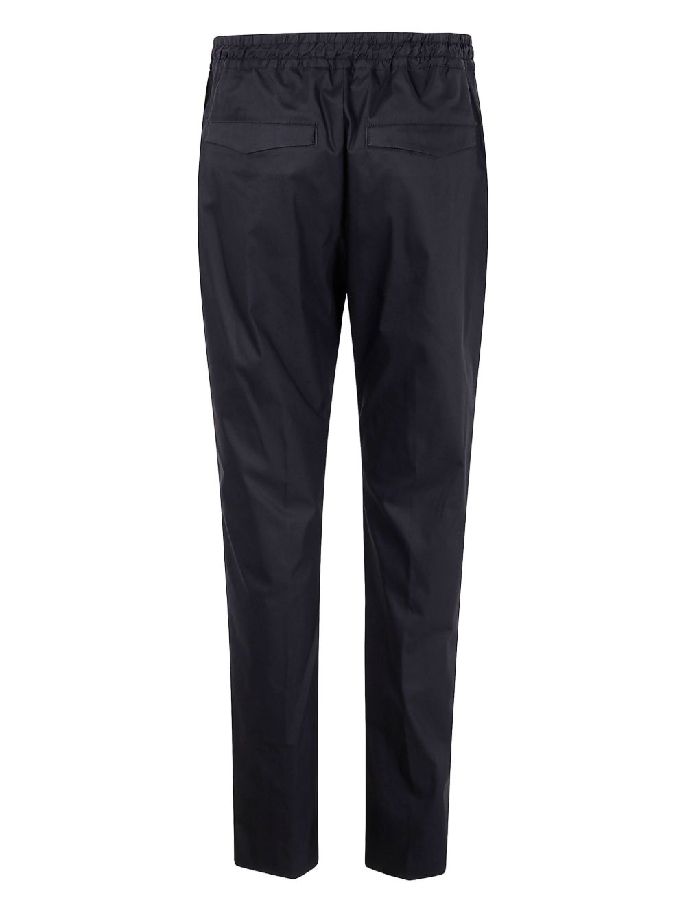 drawstring-waist trousers
