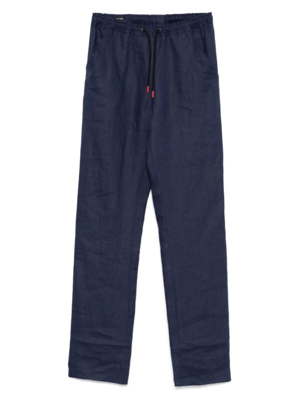 linen trousers