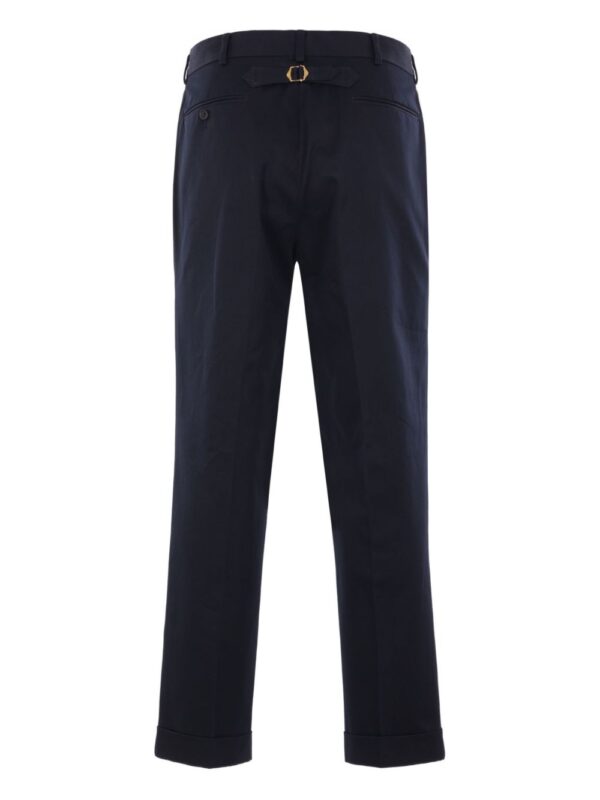 gabardine chino trousers