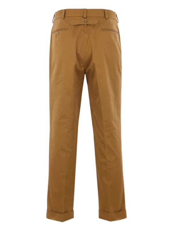 ⁦gabardine chino trousers⁩ - الصورة ⁦3⁩