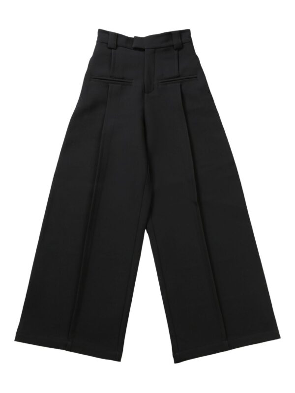 ⁦front-jetted pocket trousers⁩ - الصورة ⁦3⁩
