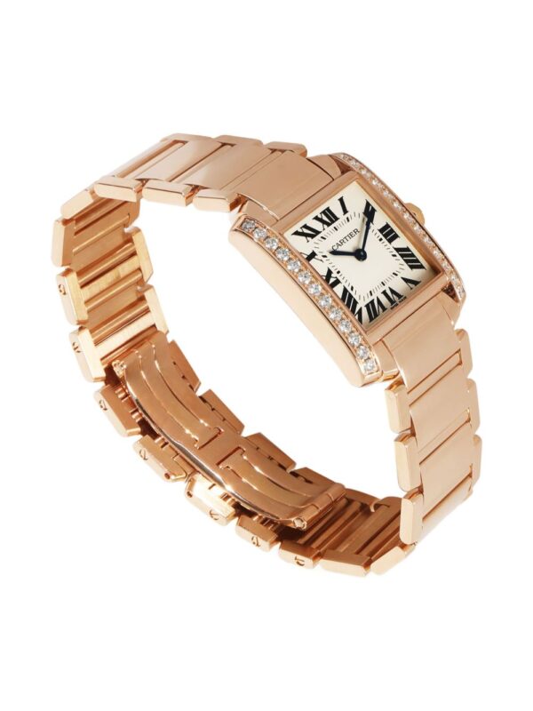 ⁦Cartier ساعة 'تانك فرانسيز' كلاسيكية 30 ملم من عقد 2020⁩ - الصورة ⁦2⁩