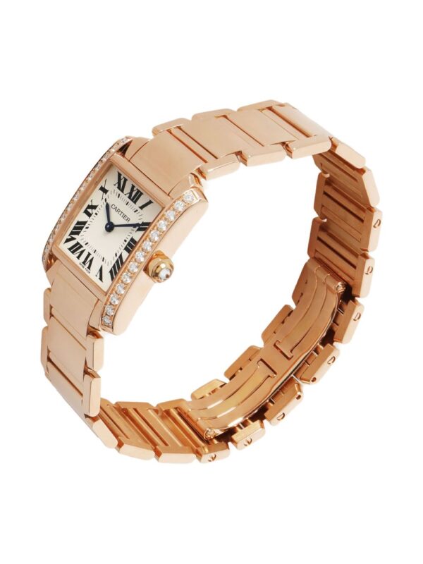 ⁦Cartier ساعة 'تانك فرانسيز' كلاسيكية 30 ملم من عقد 2020⁩ - الصورة ⁦4⁩