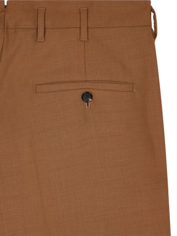 ⁦wool straight trousers⁩ - الصورة ⁦3⁩