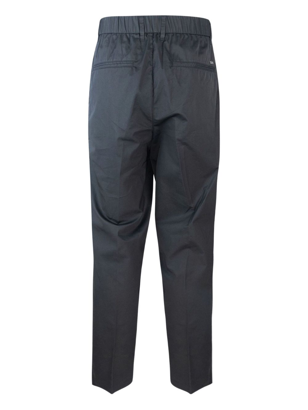 elasticated-waist trousers