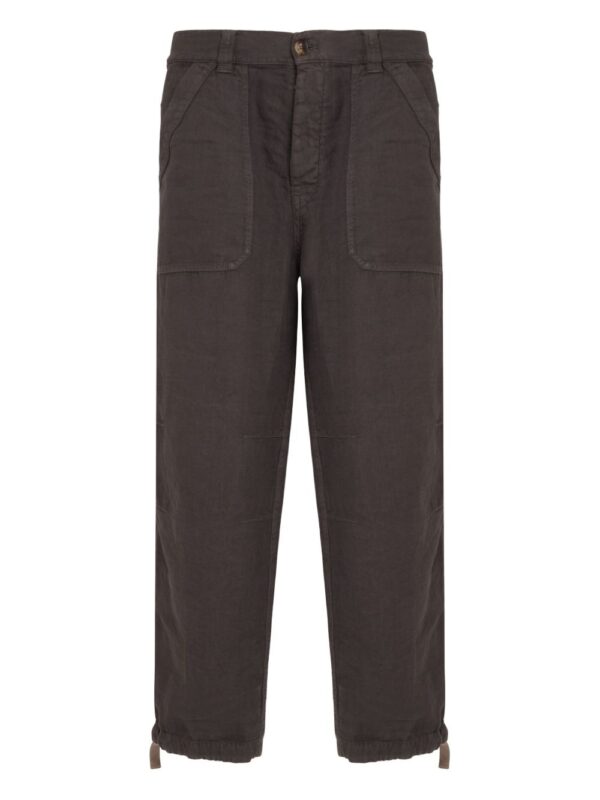 straight-leg trousers