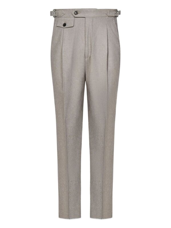 straight-leg trousers
