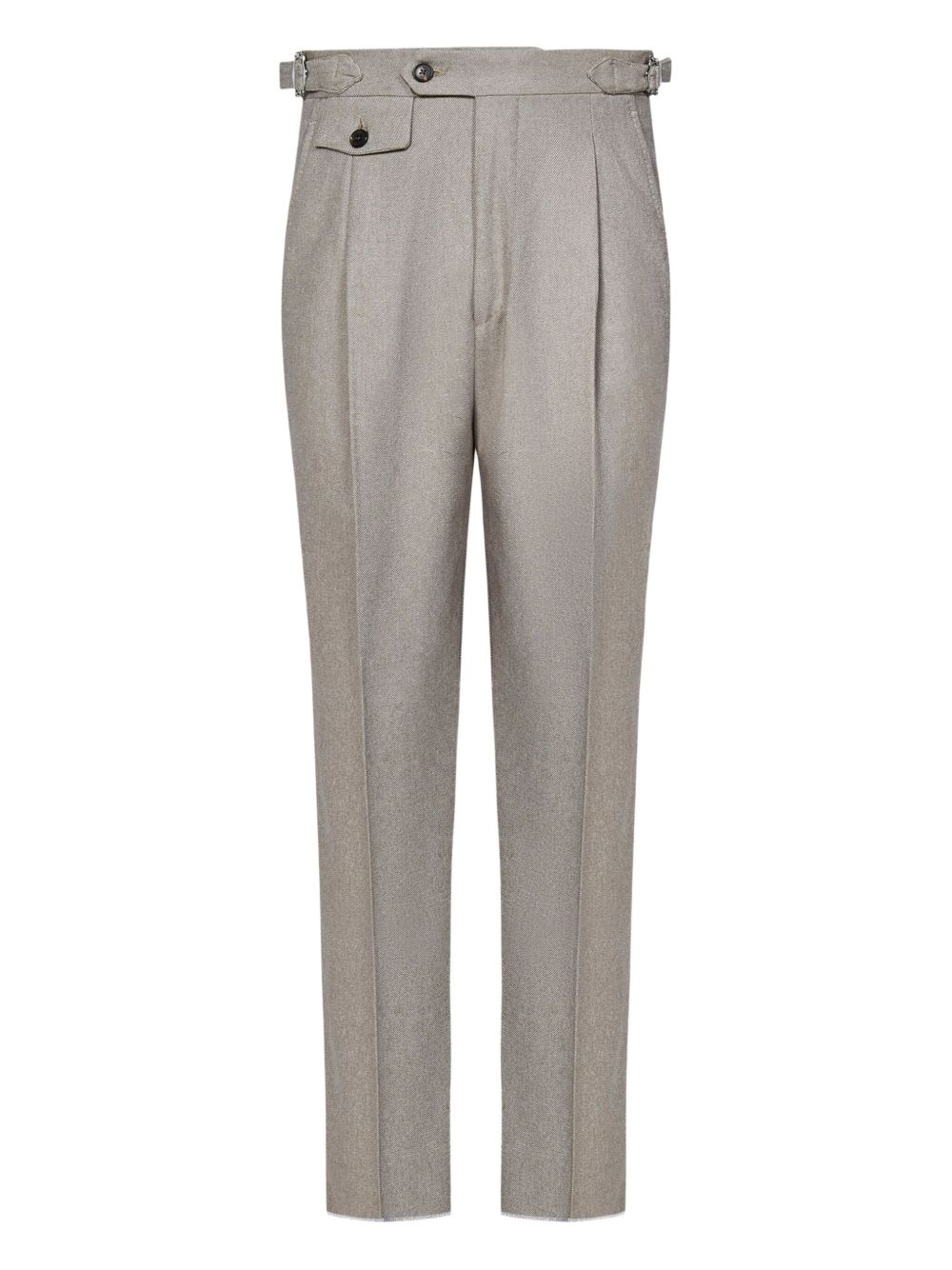 straight-leg trousers