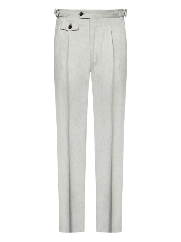 straight-leg trousers