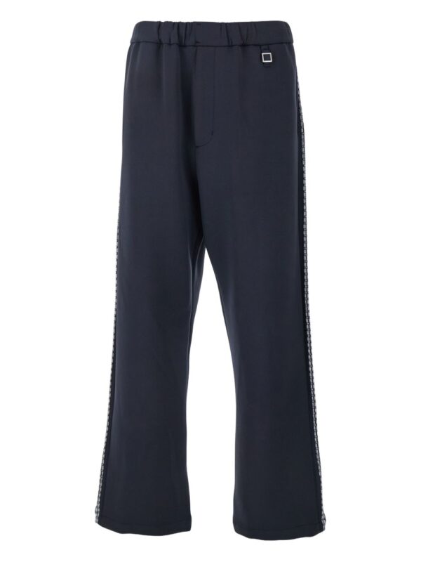 ⁦elasticated-waistband trousers⁩ - الصورة ⁦3⁩