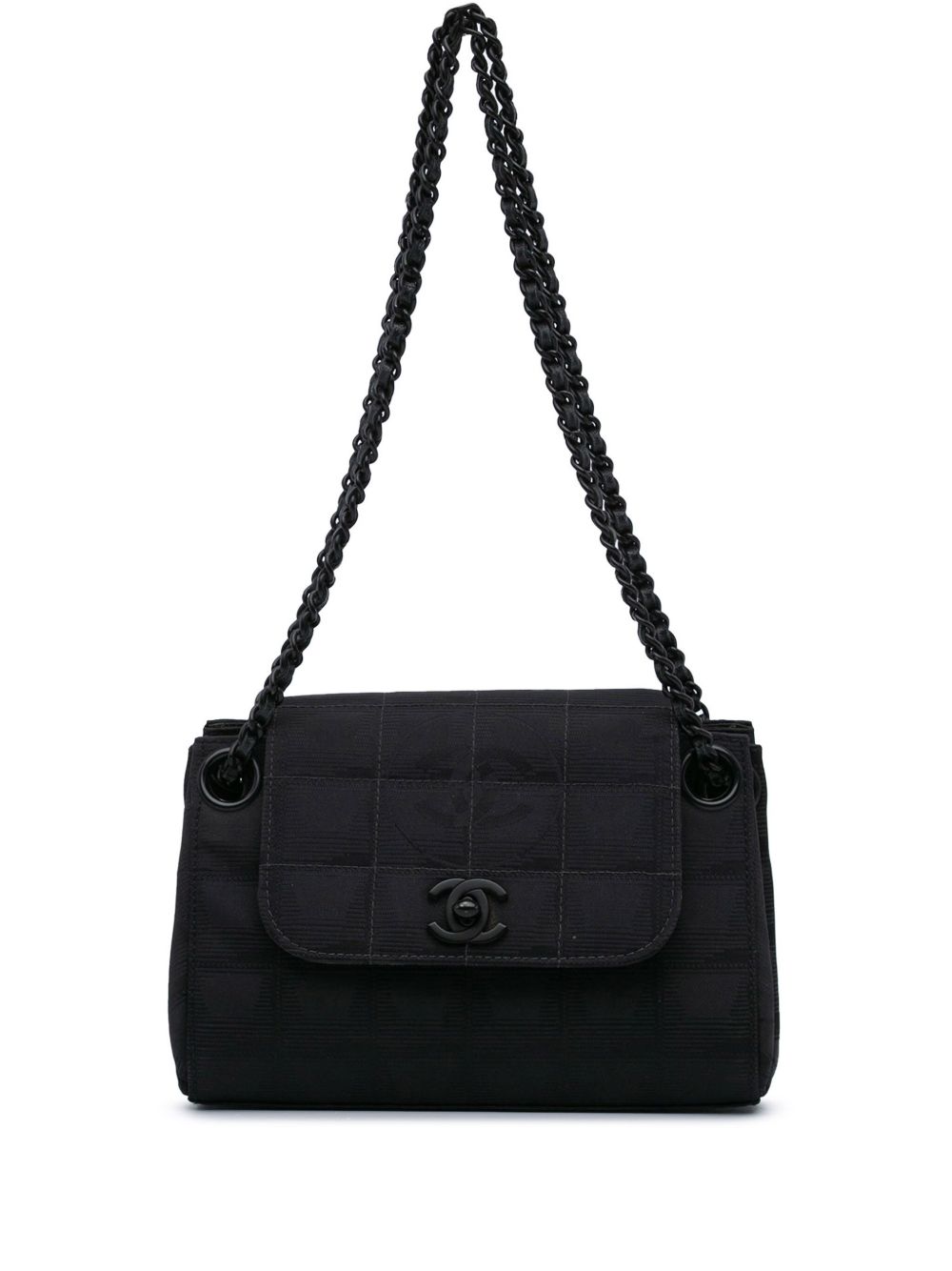 – Mini New Travel Line Nylon Accordion Flap shoulder bag