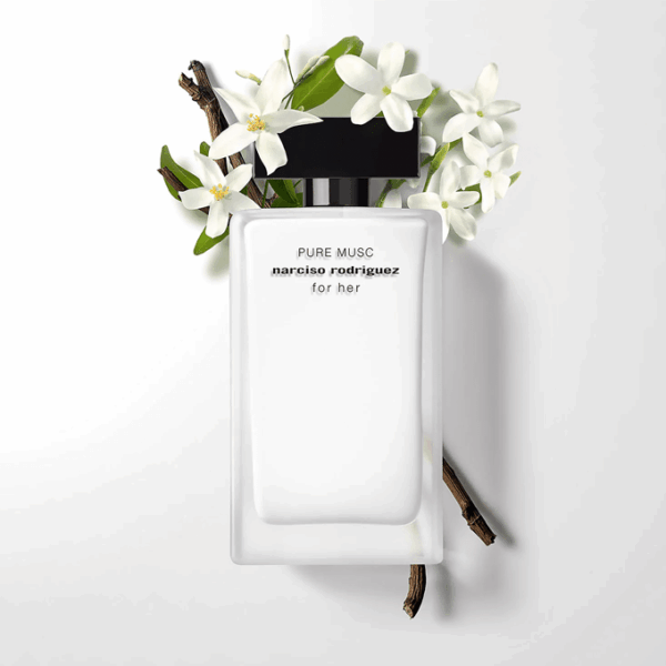 ⁦عطر فور هير بيور مسك للنساء من نارسيسو رودريغز - او دي بارفيوم⁩ - الصورة ⁦2⁩