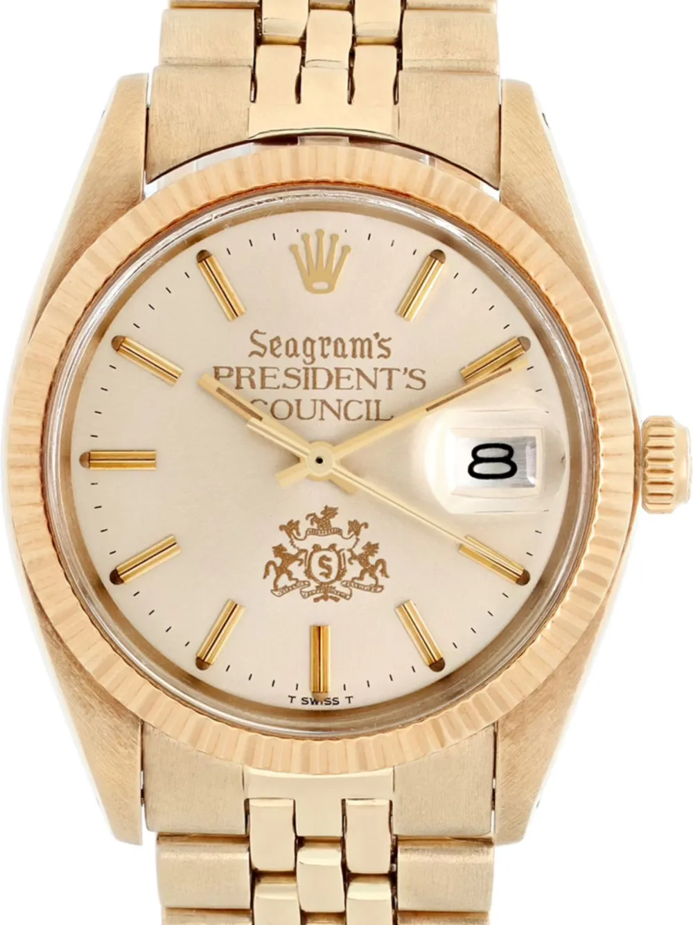 ساعة ‘ديت’ كلاسيكية 34 ملم x Seagram’s