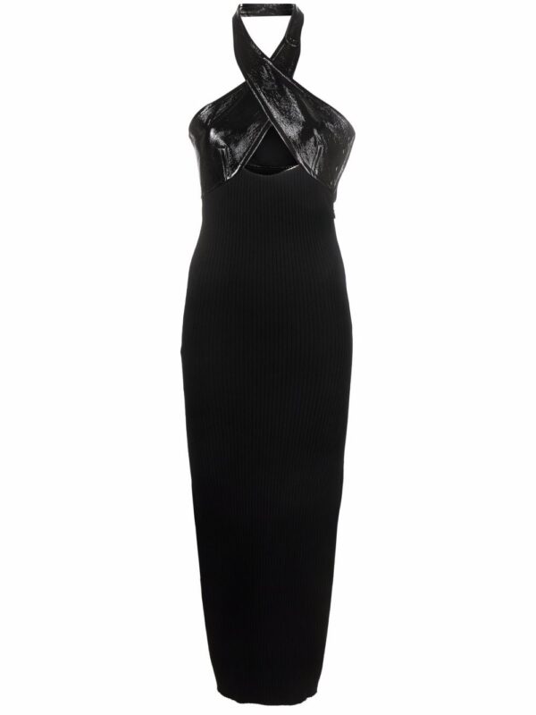cut-out midi dress