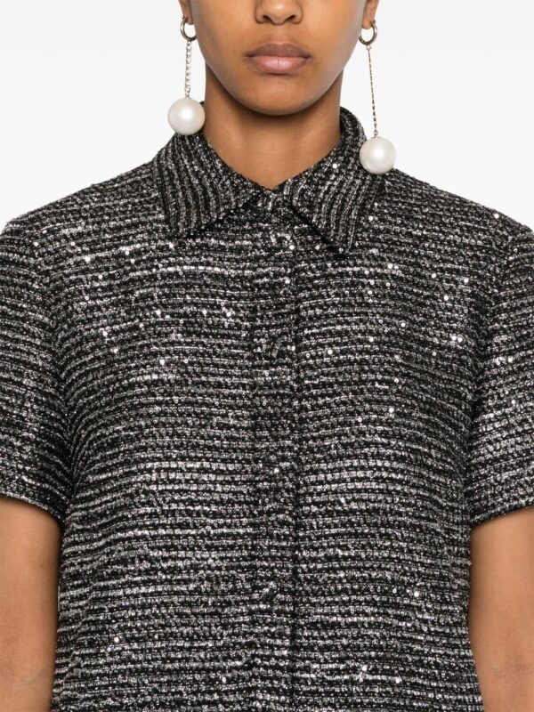 ⁦tweed mini dress⁩ - الصورة ⁦7⁩