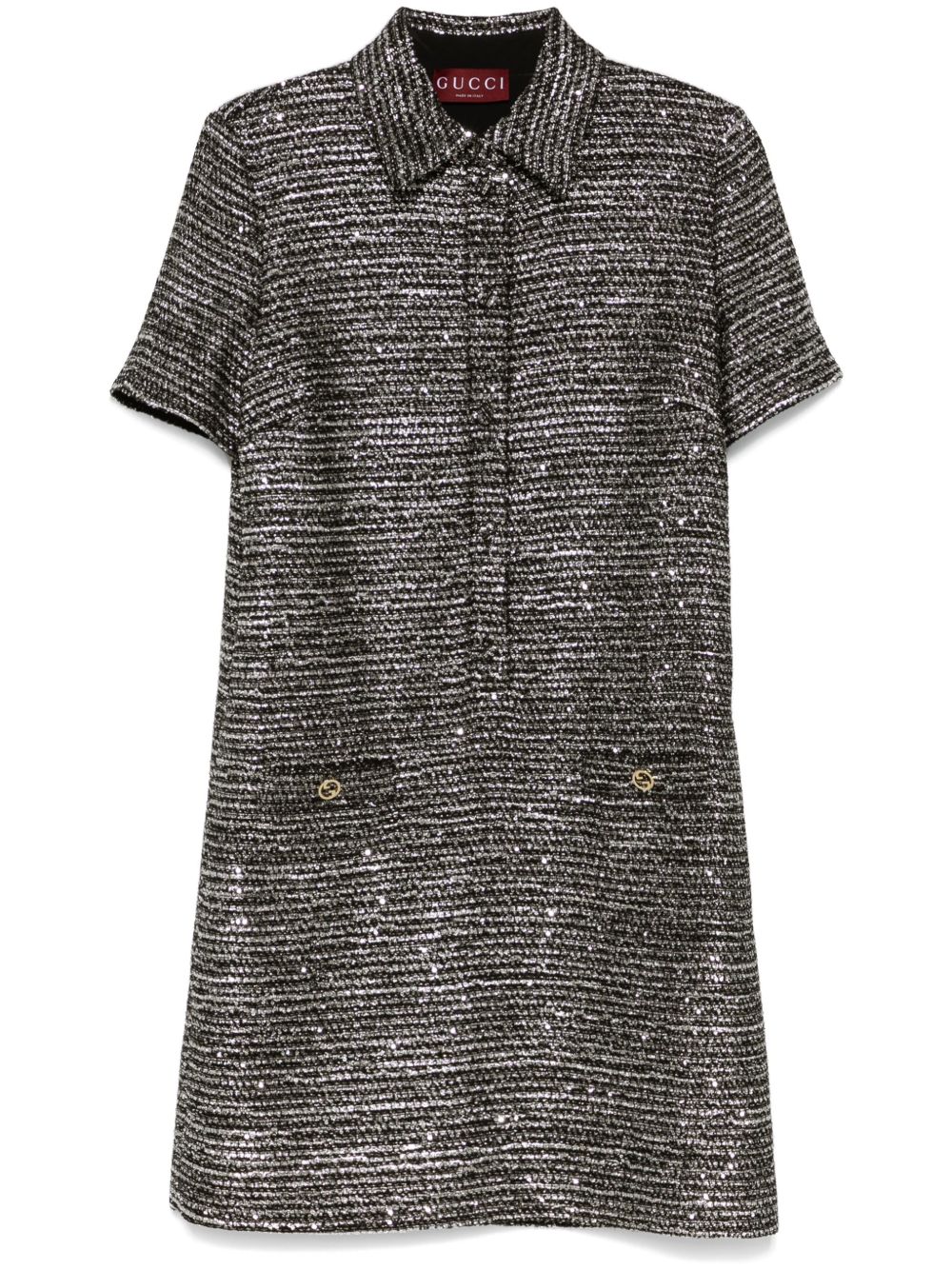 tweed mini dress